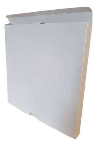 cod: 2182 (100u) CAJA PARA PIZZA CONGELADA - BLANCA - medida: 0x0x0
