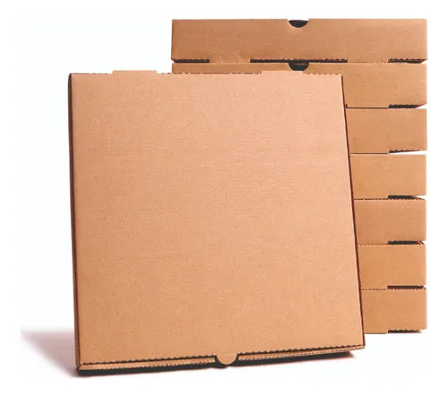 cod: 2296 (100u) CAJA PARA PIZZA GRANDE MICRO CORRUGADO  100 - medida: 0x0x0