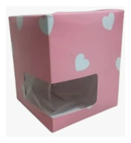 cod: 2792 (15u) CAJA C/VISOR MULTIUSOS  GOLOSINAS SOUVENIRS - medida: 14x12x12