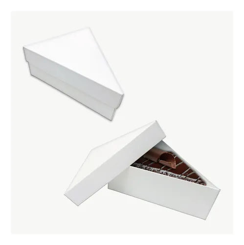 cod: 2926 (50u) CAJAS PARA TORTAS PORCION INDIVIDUAL POSTRES - medida: 16x13x6.5