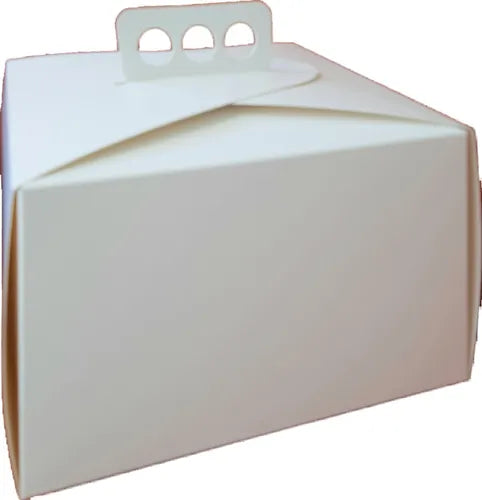 cod: 3633 (25u) CAJA PARA TORTA  - BLANCA - medida: 25x25x10