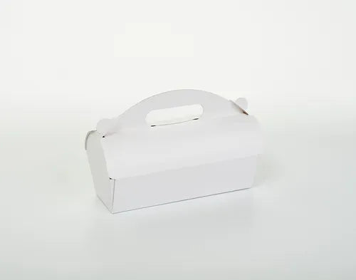 cod: 3425 (50u) CAJA C/ MANIJA TIPO CASITA ALTA   . BUDINES ALFAJORES COOKIES - 032 BAULETTO - medida: 22x10x7