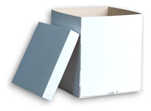 cod: 4062 (15u) CAJA PARA TORTAS ALTAS DRIP  U - medida: 30x26x26
