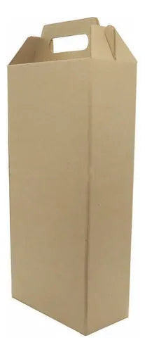 cod: 4419 (5u) CAJAS MICRO CORRUGADO VINOS ECOMMERCE - medida: 35x17x8.5