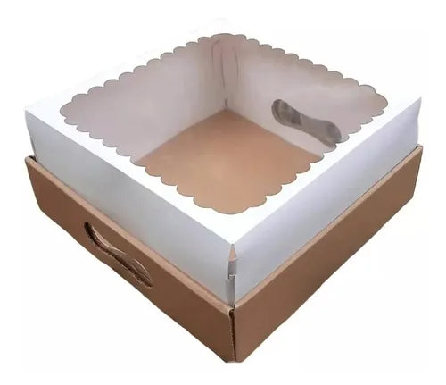 cod: 3659 (10u) CAJA-C/VISOR PARA DESAYOS  - PICADAS - medida: 25x25x12