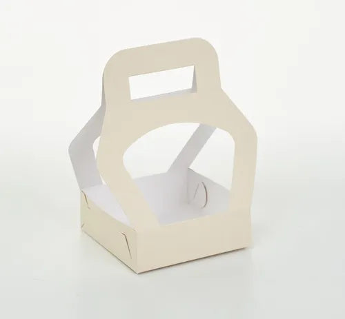 cod: 2785 (50u) CAJA ARNES   U. HUEVO PAN DULCE 1/2KG - 089 COLOR BEIGE - medida: 14x12x12
