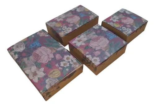 cod: 585 (1u) CAJA REGALO  CARTON  AUT 20.3x13.5x5 - medida: 20.3x13.5x5