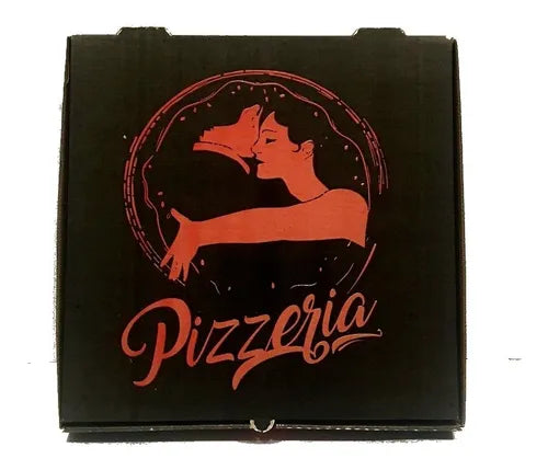cod: 2362 (150u) CAJAS PIZZA MICRO 33.5 IMPRESO ESTANDARD  GRANDE PAQ - medida: 0x0x0