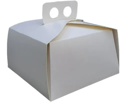 cod: 2712 (10u) CAJA PARA MINI TORTA O PORCIÓN   10 - medida: 12x12x7