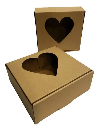 cod: 3242 (100u) CAJA REFORZADA C/VISOR M/M 18.5 ROPA BIJOENVIOS - medida: 20x18x7.5