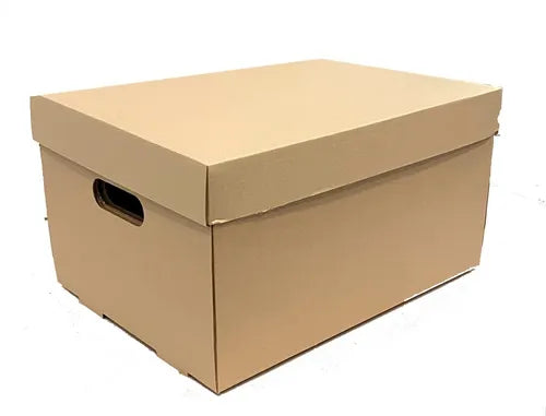cod: 4529 (36u) CAJA BAULERA ORGANIZADORA GRANDE 48 CON MANIJA - medida: 40x30x30