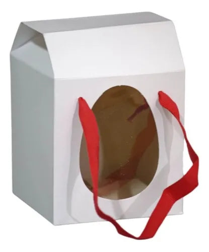 cod: 3427 (50u) CAJA C/MANIJAS VISOR PVC  U PAN DULCE 072A - medida: 22x16x15