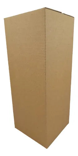 cod: 115 (10u) CAJA 10X10X26 COPAS KRAFT CARTON MANIJA (10U) COD: 115 - medida: 10x10x26