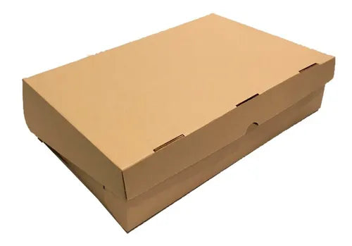 cod: 4466 (100u) CAJA  TORTA CATERING SÁNDWICH MUFFIS ENVÍOS ROPA - medida: 38x26x10