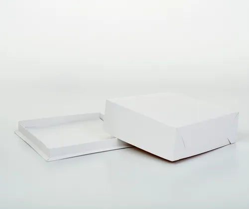 cod: 3125 (20u) CAJA PARA TORTAS TARTAS POSTRES SEMIFRÍOS  U - medida: 20x20x4