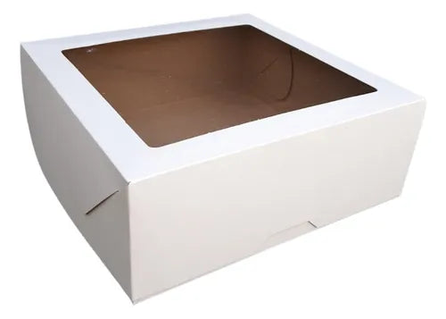 cod: 3345 (5u) CAJA BLANCA  CON VISOR   AGING MULTISO - medida: 21x21x8