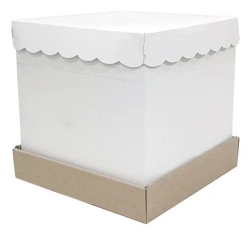 cod: 3192 (10u) CAJA TORTA DRIP  SIN VENTANA  I. - medida: 20x20x10