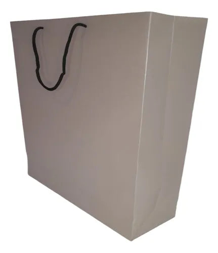 cod: 133 (10u) BOLSA DE CARTULINA 30X10X38 BLANCA (10U) COD: 133 - medida: 30x10x38