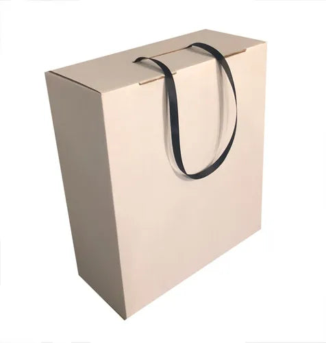 cod: 4286 (10u) CAJA PARA ZAPATOS BLANCO MICROCORRUGAD.  DS. - medida: 32x28x13