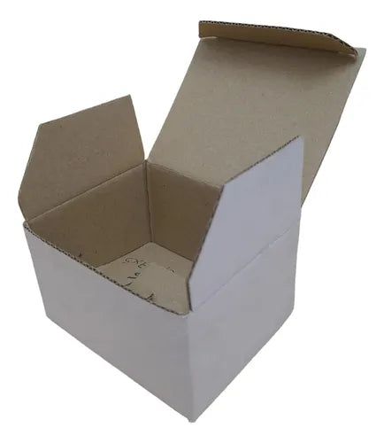 cod: 330 (10u) CAJA 8.5X7X5 REGALO BLANCO CORRUGADO ESTUCHE (10U) COD: 330 - medida: 7x5x5
