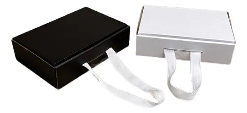 cod: 3251 (25u) CAJA PREMIUM LENCERIA MAQUILLAJE NEGRAS BLANCAS   25U - medida: 20x14x14