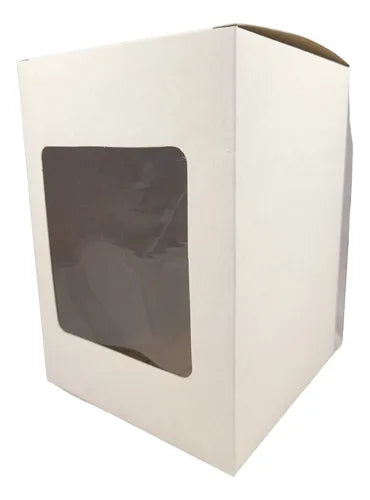 cod: 017 (10u) CAJA 18X13X13 PAN DULCE VISOR ESTUCHE (10U) COD:017 - medida: 18x13x9