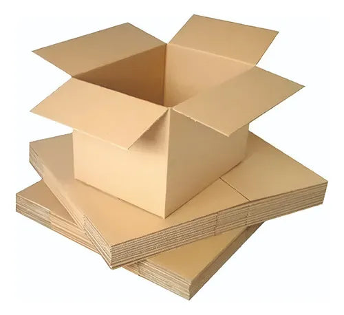 cod: 4632 (25u) CAJA CARTON EMBALAJE  MUDANZA REFORZADA 25 - medida: 60x30x30