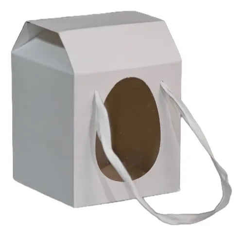 cod: 2987 (50u) CAJA C/MANIJAS VISOR PVC 13,5 U PAN DULCE 071A - medida: 17.5x13x13