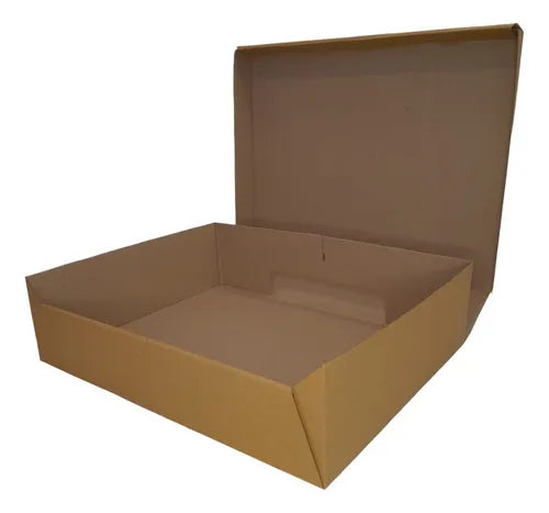 cod: 114 (10u) CAJA 42X33X11 PANADERIA APILABLES AUTOARMABLE (10U) COD:114 - medida: 42x33x11